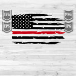8 Distressed USA Flags Bundle
