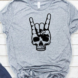 Rock Skull | Rock Hand Sign