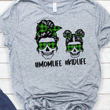 MomLife KidLife - Plaid Green
