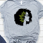 Afro Cannabis Woman