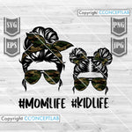MomLife KidLife Camo Print