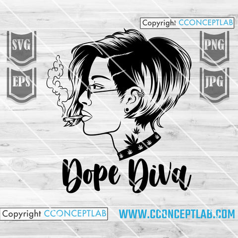 Dope Diva | Smoking Joint
