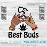 Best Buds | BFF Handsign