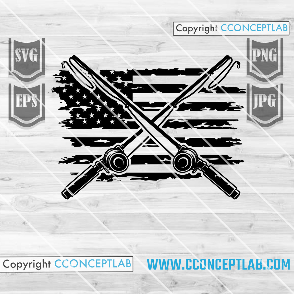CconceptLab - USA Flag Fishing – cconceptlab