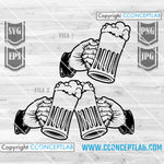 Beer Mug | Holding Beer Cheers | 2 Files