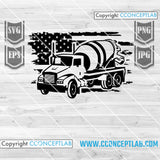 US Concrete Mixer Truck