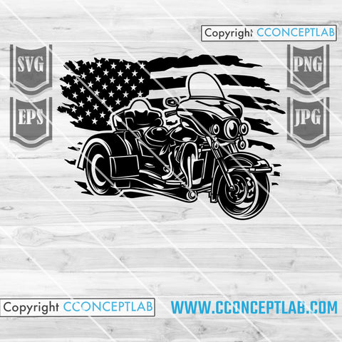 US Trike Motorcycle