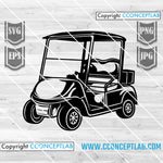 Golf Car Clipart