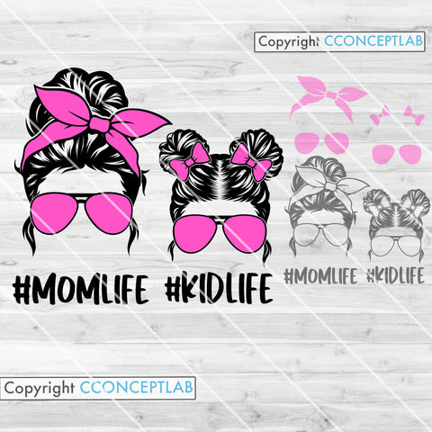 MomLife KidLife - Pink Bands