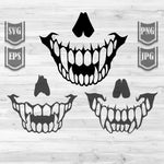 3 Sharp Scary Skull Teeth