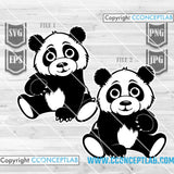 Panda Illustration | Cute Panda