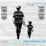 Police Father and Son