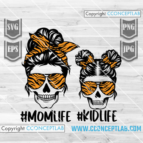 MomLife KidLife Tiger Print