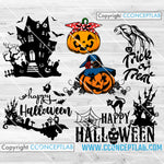 6 Halloween Designs Bundle 1